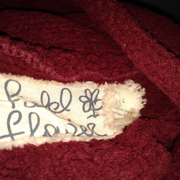 Field flower/ Anthropologie Maroon sweater - Picture 5 of 5